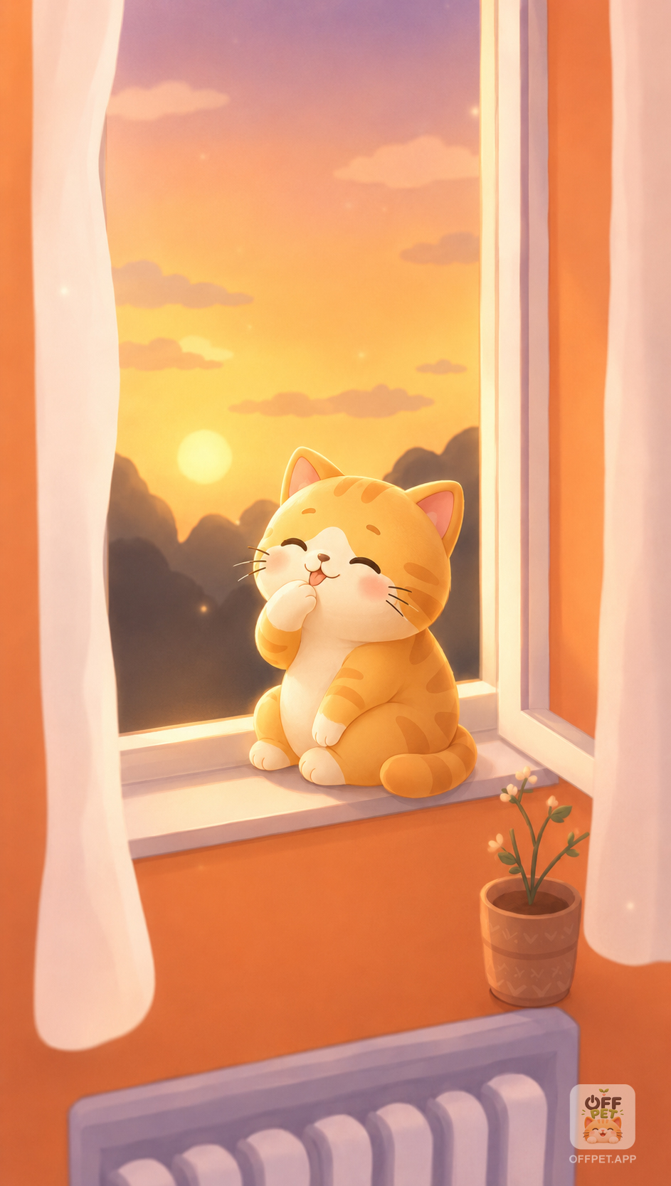 Mochi · Sunset